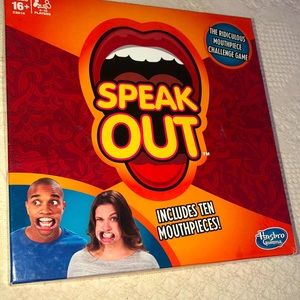 Hasbro game Speak Out 😂😬